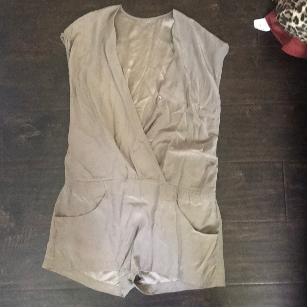 Brown romper